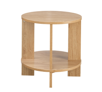 OLSEN LAMP TABLE ROUND OAK