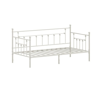 Olvera Single Beige Metal Day Bed