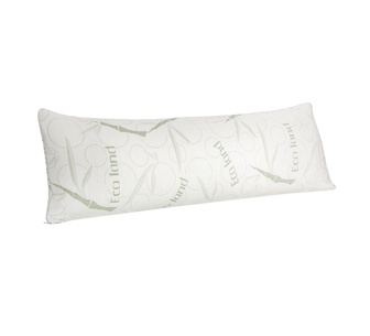 Gomez White Body Support Bamboo Pillow