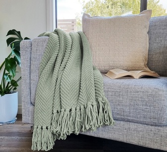 Opalia Throw 130x160cm Green