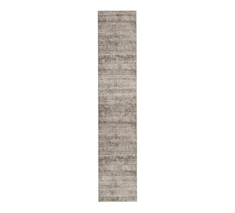 Orveth 400x80cm Grey Distressed Runner Rug
