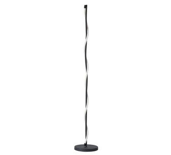 Orian Dimmable LED Floor Light Black