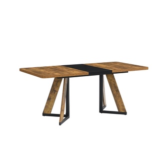 Orovelle Rectangle Brown Extendable Dining Table