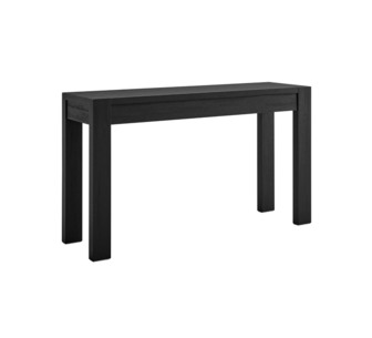 Orphielle Black Console Table