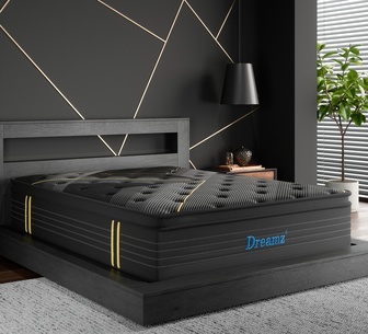 Obsidian Super King Pocket Spring Mattress Medium Firm