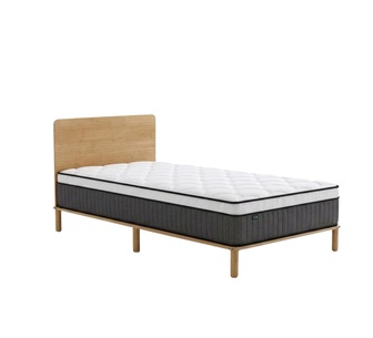 Osaka Natural Bed Frame & Arla KingSingle Mattress Package