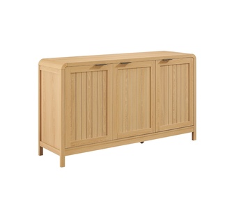 Ossa 3 Door Oak Buffet