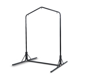 Shawn Double Black Steel Outdoor Hammock Stand