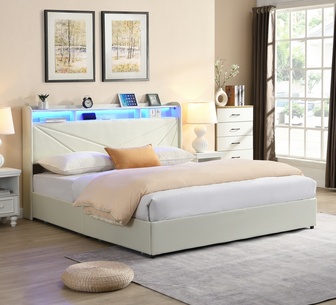 Panania King Bed w Drawers