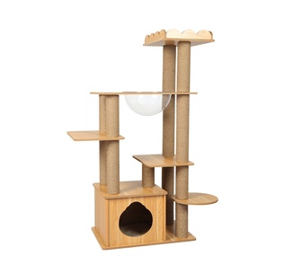 Papina 130cm Cat Scratching Tree Natural