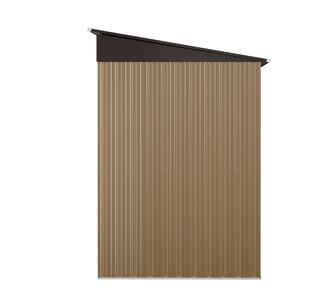 Parade 238x131cm Brown Grey Outdoor Storage