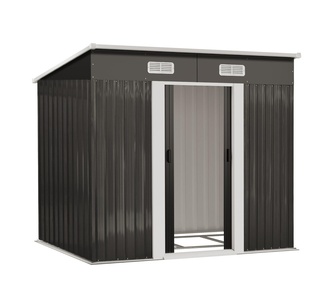Parade 1.94x1.21m Grey Outdoor Storage