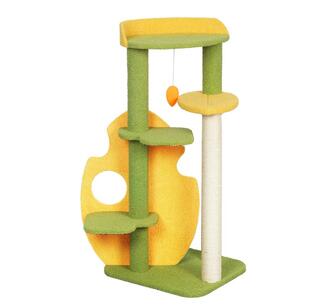 Pascala 98cm Cat Scratching Tree Green