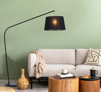 Paxon Floor Lamp Black