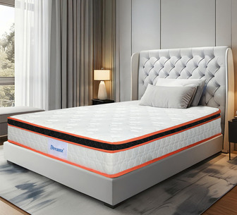 Persain 26cm Single Size 7 zoned Spring Mattress