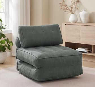 Puffy 1 Seater Ash Compressed Sofa Bed