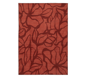 Picton Printed Red Washable Rug 370x270cm
