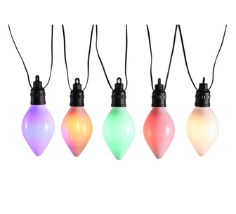 Lasus 10 LEDs Connectable Pinecone String Light Multi