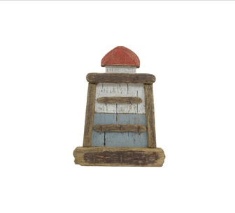 Poala Wall Hanging Lighthouse w/ 5 Hooks Natural