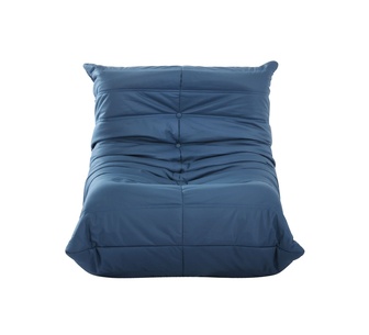 Poly 1 Seater Navy Caterpillar Compressed Chair