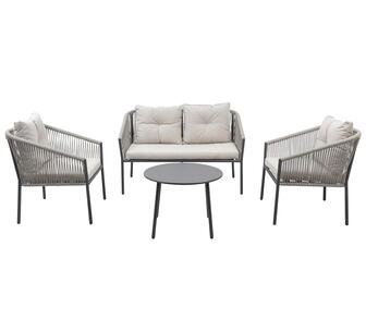 Pollini 4 Piece Outdoor Lounge Set