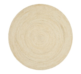 Pola 200x200cm Off White Round Rug