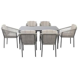 Pollini 7 Piece Outdoor Dining Set