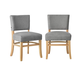 Set of 2 Prynn Grey Dining Chair