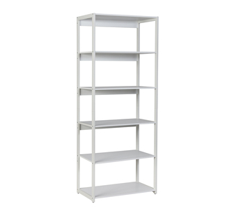 PASADENA OPEN WARDROBE 6 SHELF WHITE