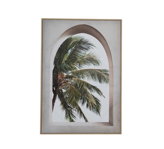 PALM ARCHWAY FRAMED WALL ART 70 X 100