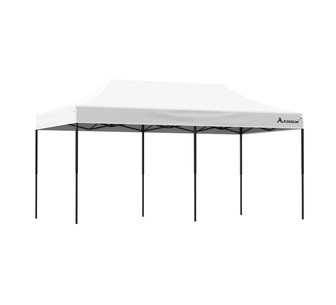 Rahon 6mx3m White Outdoor Pop Up Gazebo