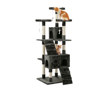 Zyran 180cm Grey Cat Tree