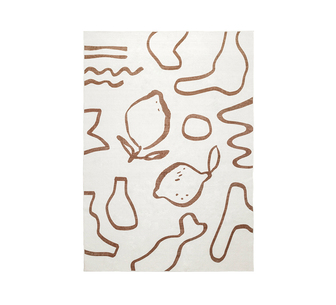 Ragnar Brown Washable Rug 230X160cm
