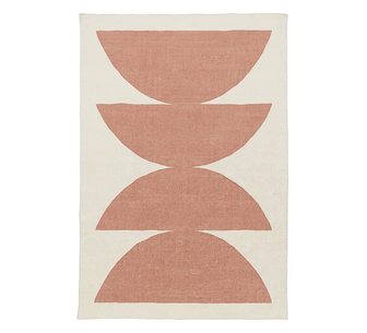 Reagan Terracotta Washable Rug 330x240cm