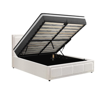 Reese King Single Gas Lift Bed Frame & Mattress Bundle