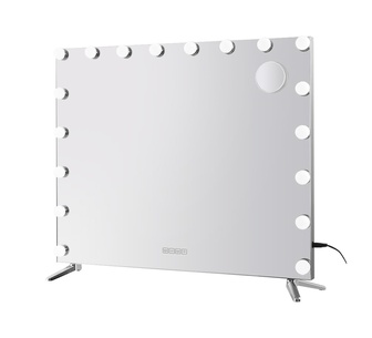 Reflyn White 80x65cm Vanity w/ LED Light Wall Mirror