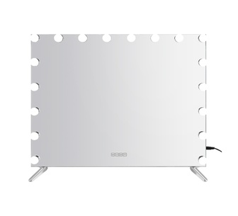 Reflyn White 80x65cm Vanity w/ LED Light Wall Mirror