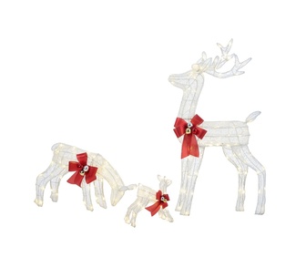Sparkelle Reindeer Family Christmas LED Lights Multi