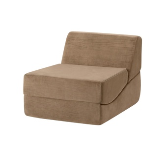 Renly 1 Seater Brown Compressed Sofa Bed
