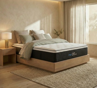 RestUp 30cm King White Pocket Spring Mattress