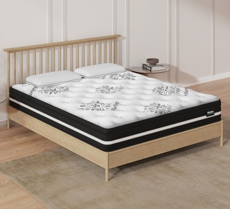Resthavn 22cm King Single White Euro Top Memory Foam Mattres