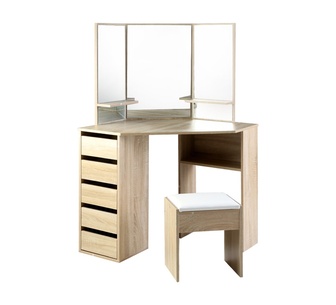 Rhet Oak Dressing Table Set