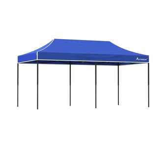 Rahon 6mx3m Blue Outdoor Pop Up Gazebo