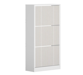 Rilo Shoe Cabinet 3 Doors White