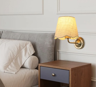 Dottie Wall Light Linen Colour