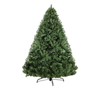 Holly Jolly 2.4M Christmas Tree Decorations 1500 Tips Green