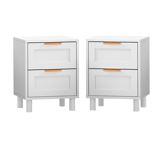 Set of 2 Robb White Bedside Table