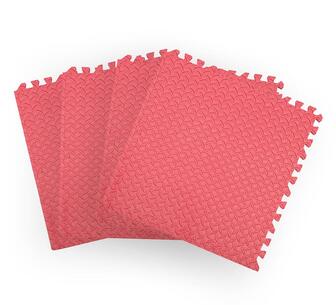 Robes 4X Foam Floor Mat Red