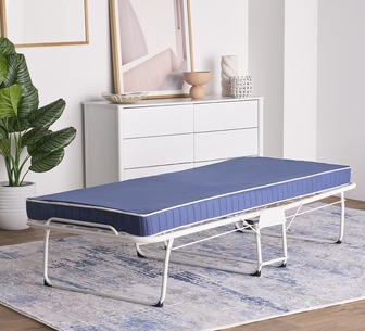 ROLLAWAY GUEST BED SINGLE WHITE