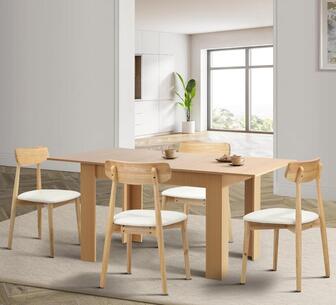 Rosalee 4 Seater Dining Table & Chair Set